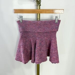 danielle guizio knit mini skirt